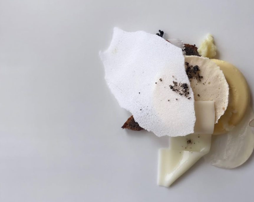 Ivory Composition pastry creation